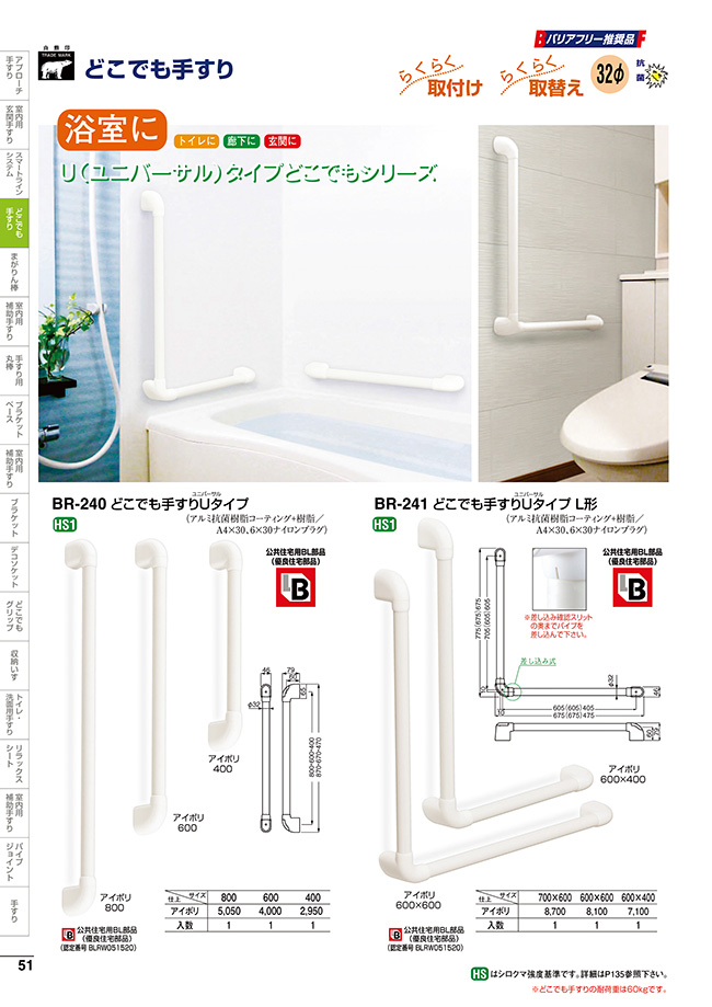 どこでも手すり（51）｜｜株式会社シロクマ