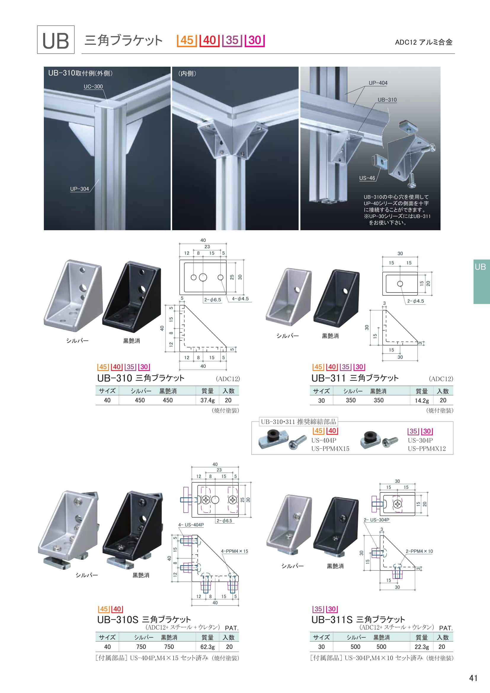 三角ブラケット｜｜株式会社シロクマ